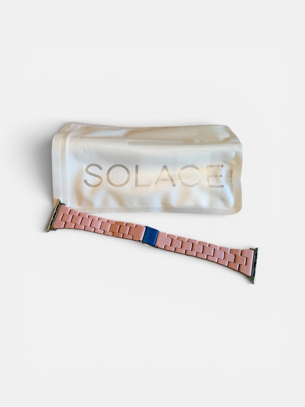 Solace Apple Watch Slim Perma Band - Clay Pink (Universal Fit)